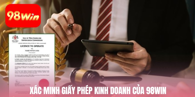 Xác minh giấy phép kinh doanh của nền tảng cá cược