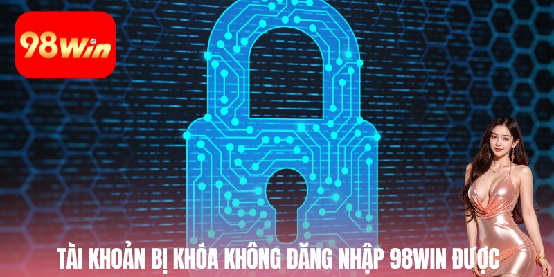 Tài khoản bị khóa không đăng nhập 98win được